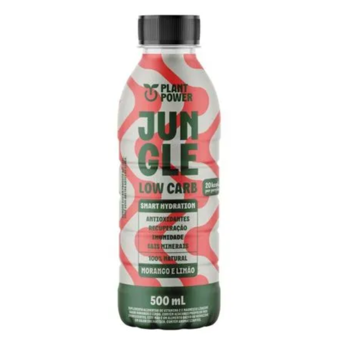 Plant Power Jungle Low Carb Morango e Limao 500g