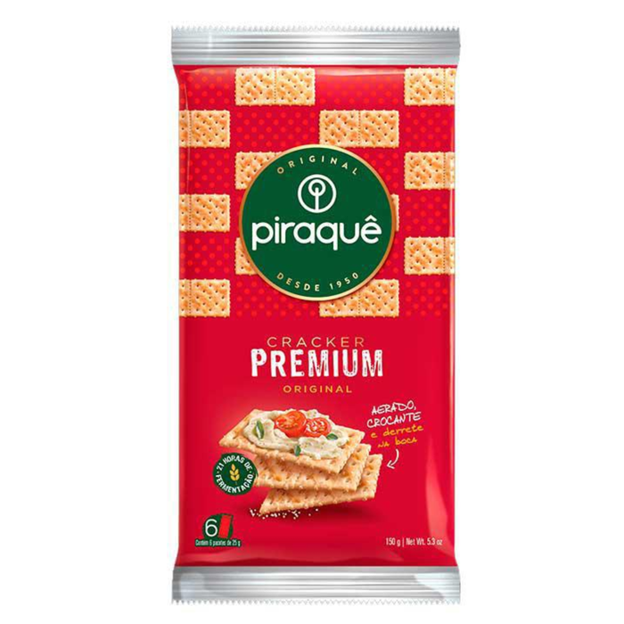 Piraque Cracker Premium Original 150g