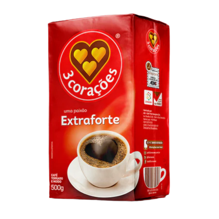 3 Hearts Extra Strong Coffee 500g
