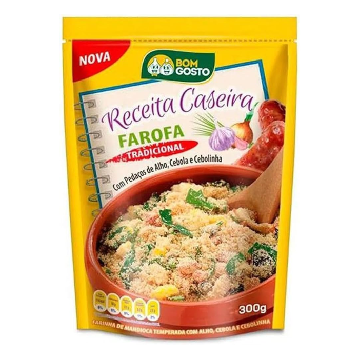 Bom Gosto Farofa Caseira Tradicional  300g
