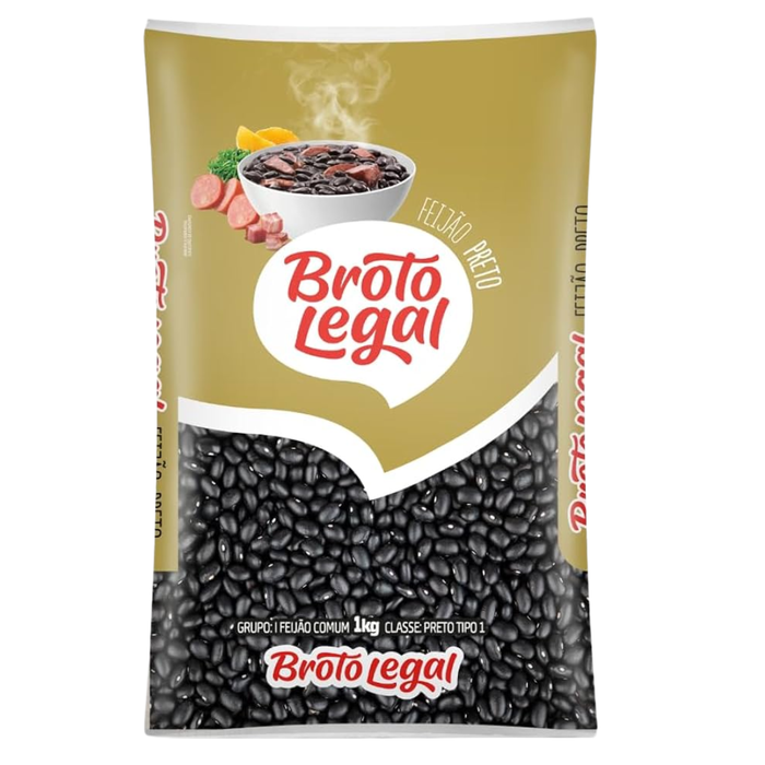 Broto Legal Feijao Preto 1Kg