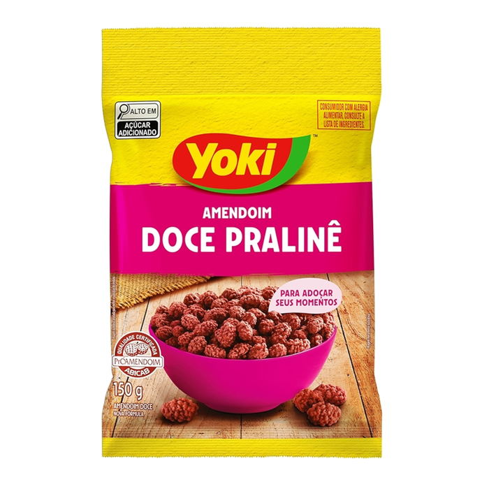 Yoki Amendoim Doce Praline 150g