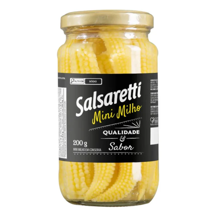 Salsaretti Mini Milho em Conserva 200g