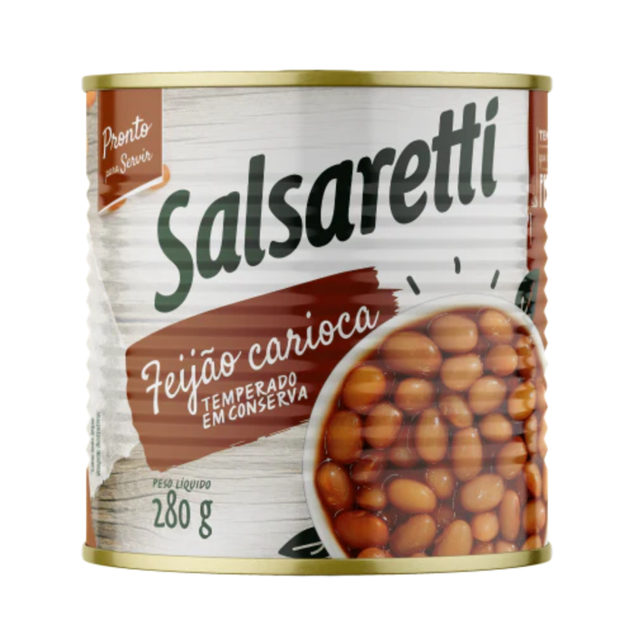 Salsaretti Feijao Carioca Temperado 280g