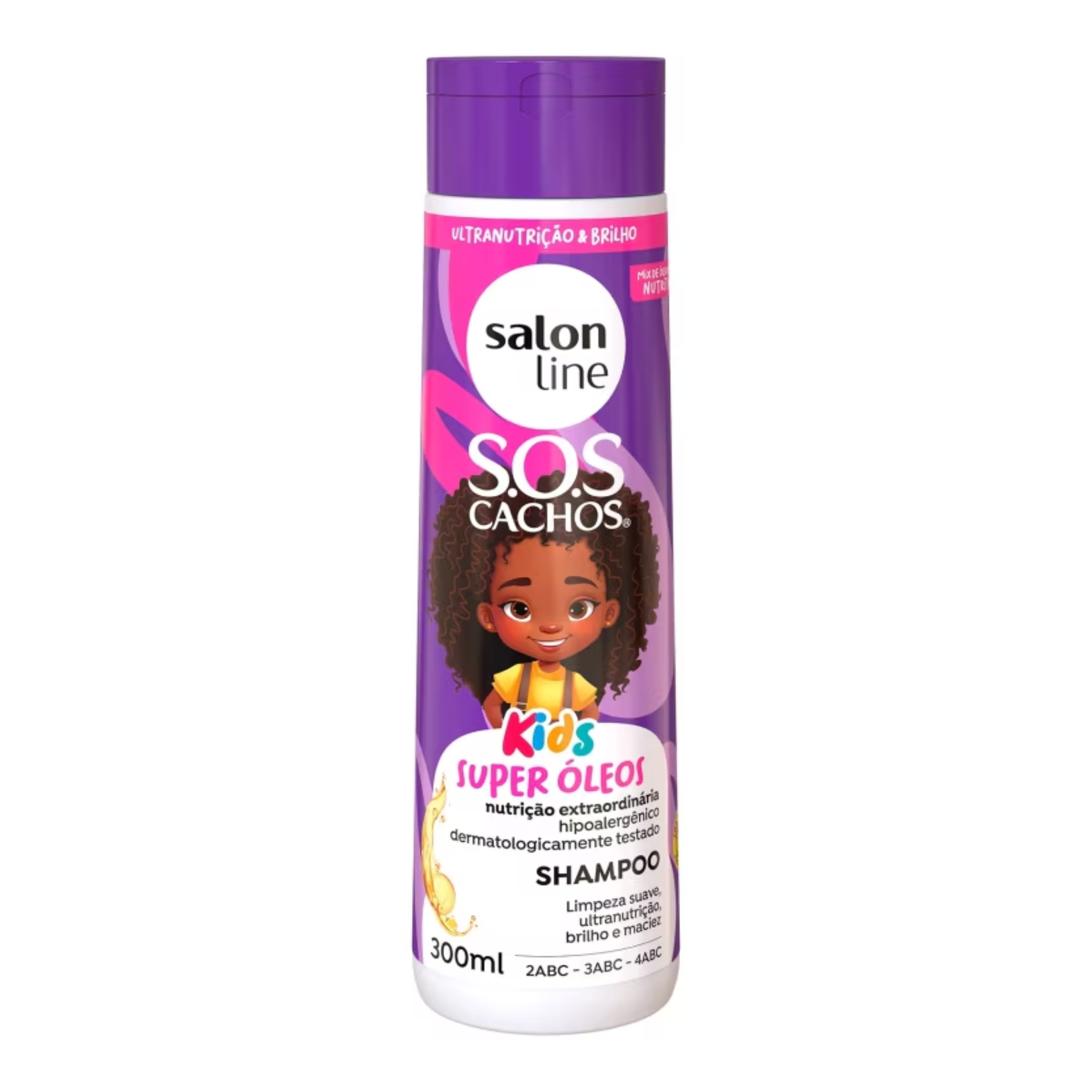Salon Line Kids Shampoo SOS Cachos Super Óleos 300ml — Everyday Brazil ...