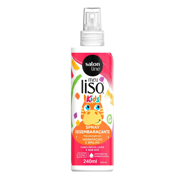 Salon Line Kids Meu Liso Spray Desembaraçante 240ml