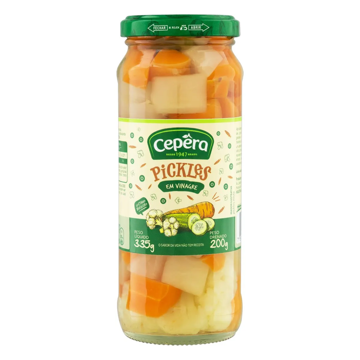 Cepêra Pickles em Conserva 200g