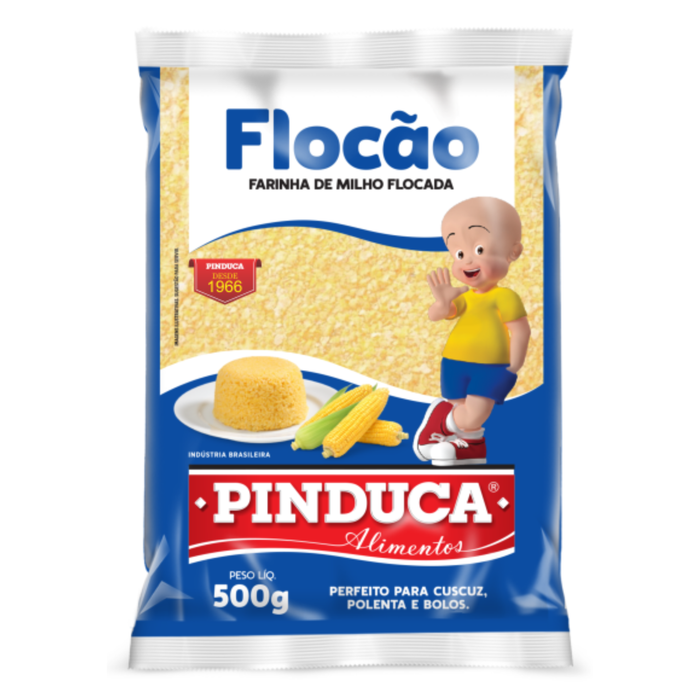 Pinduca Milho Flocao Cuscuz 500g