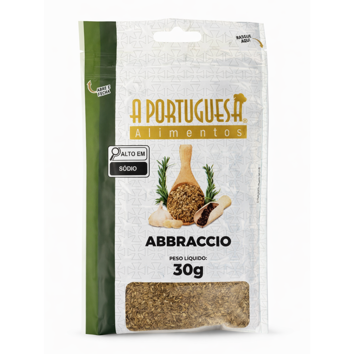 A Portuguesa Tempero Italiano Abraccio 30g