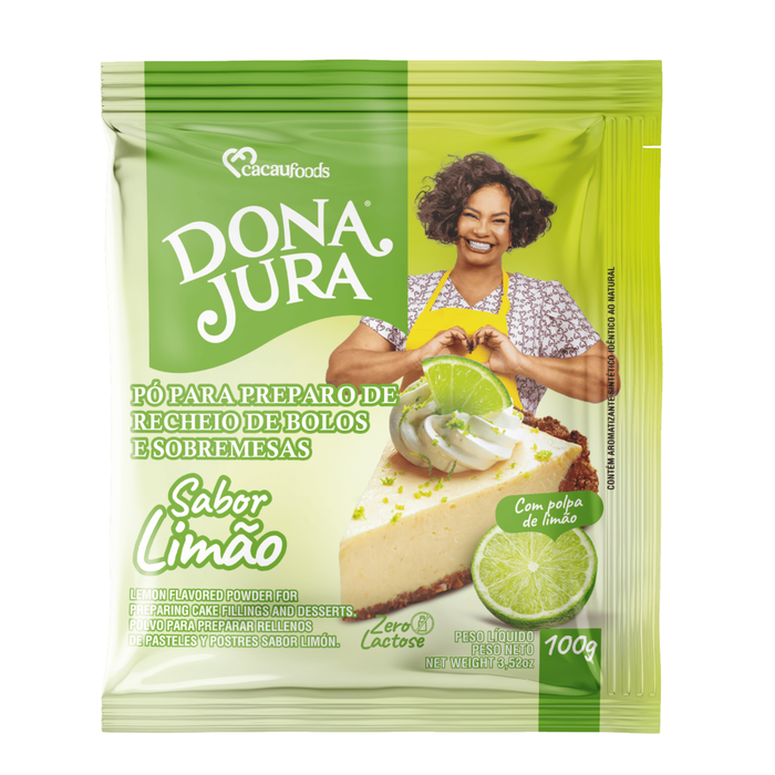 Dona Jura Mistura para Recheio de Limão 100g