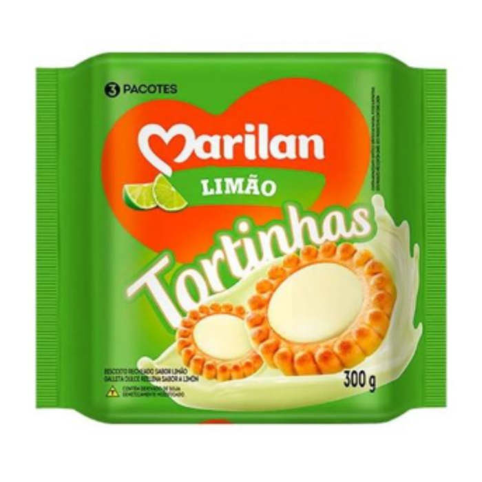 Marilan Tortinhas de Limao 300g