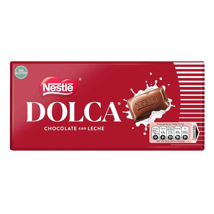 Nestle Chocolate Dolca ao Leite 100g