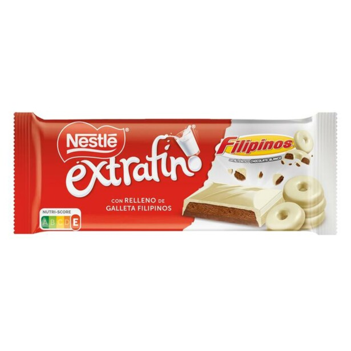 Nestle Chocolate Extrafino Filipinos Branco 84g