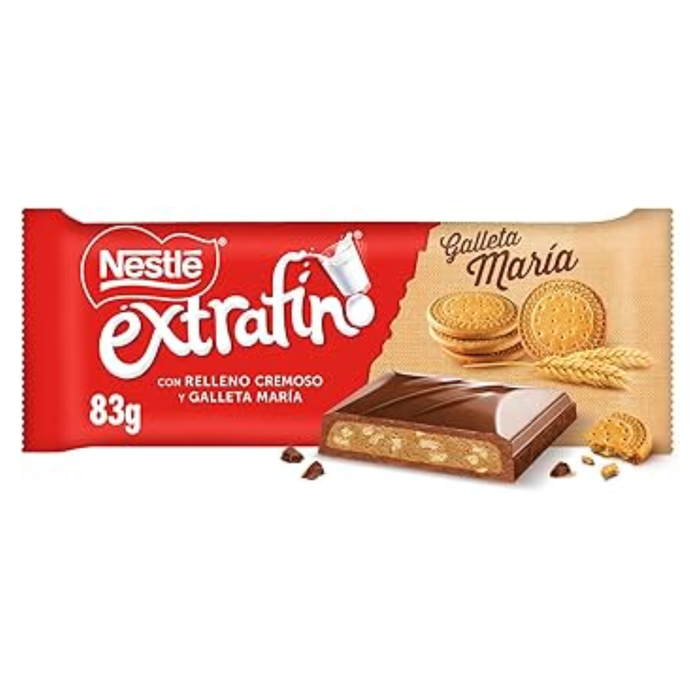 Nestle Chocolate Extrafino Bolacha Maria 83g