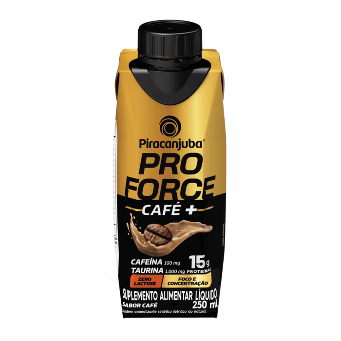 Piracanjuba ProForce Cafe+ Suplemento 250ml ZERO LACTOSE