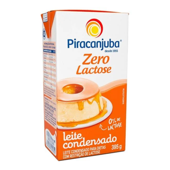 Piracanjuba Condensed Milk Zero Lactose 395g