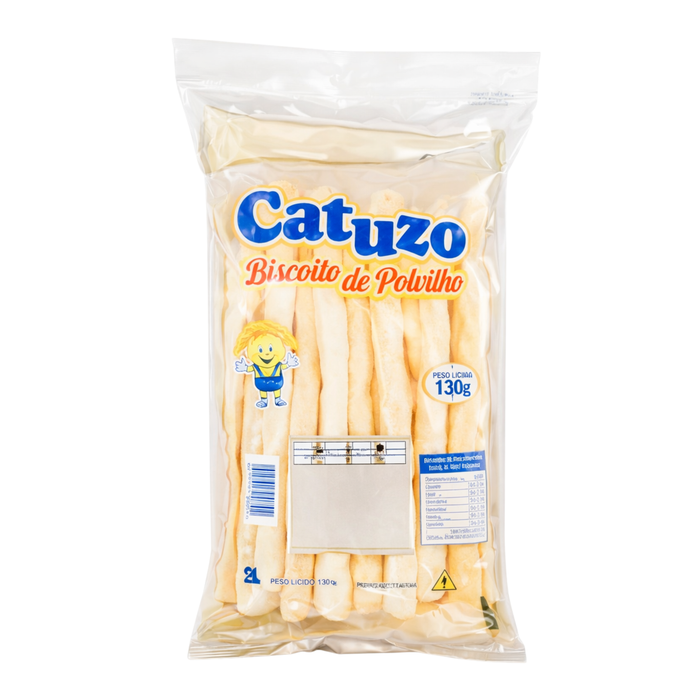 Catuzo Biscoito de Polvilho Tradicional Palitao 130g