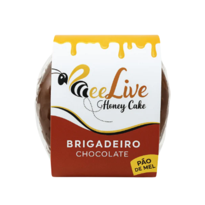 Bee Live Pao de Mel 70g - Chocolate Brigadeiro