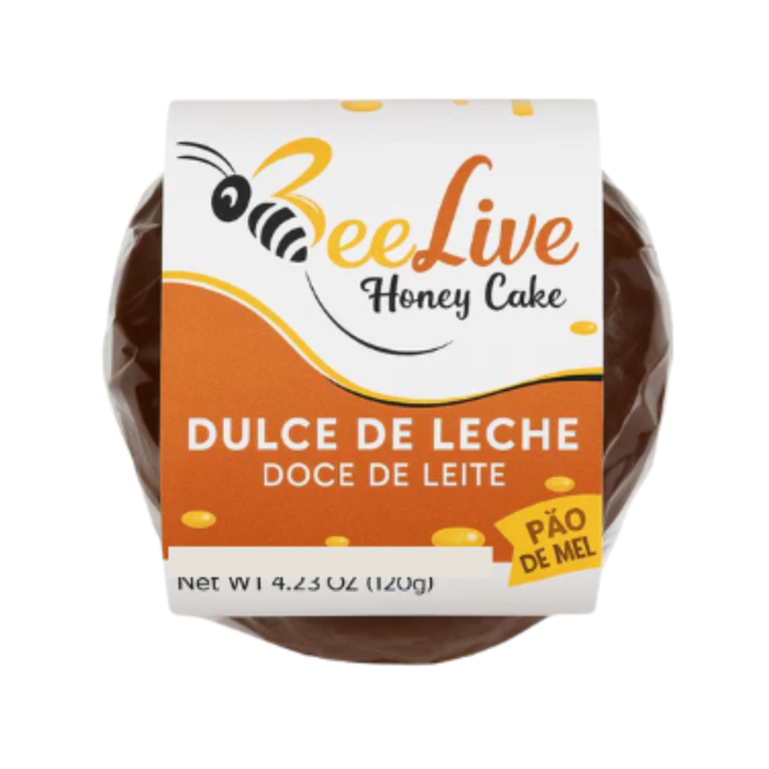 Bee Live Pao de Mel Doce de Leite 70g