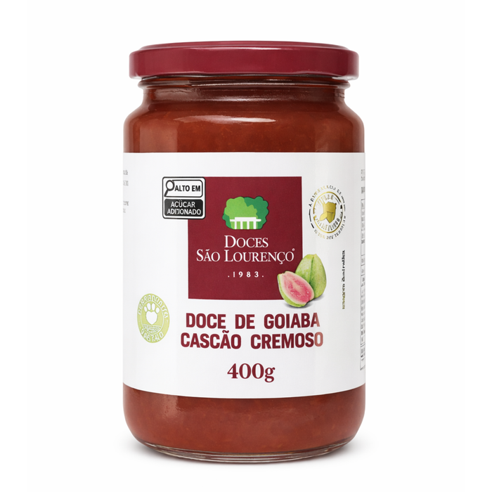 São Lourenço Doce de Goiaba Cascão Cremoso 400g