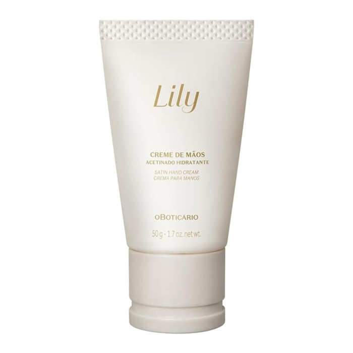 O Boticario Lily Satin Creme p/ Maos 50g