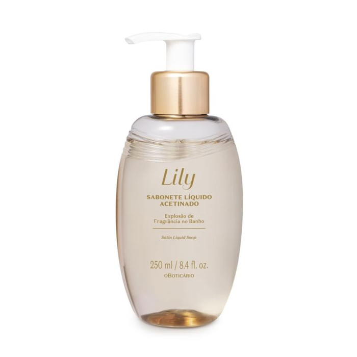 O Boticario Lily Sabonete Corporal Acetinado 250ml