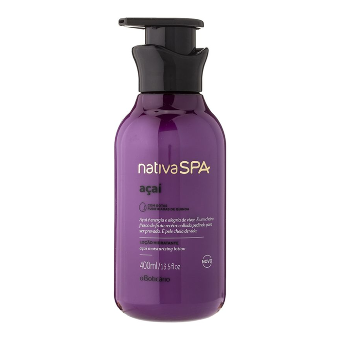 O Boticario Nativa SPA Acai Creme Hidratante Corporal 400ml