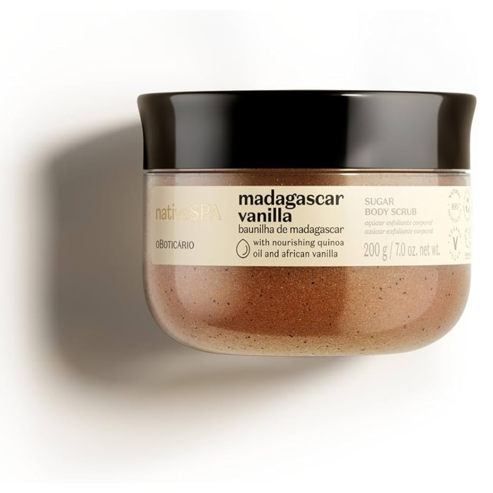 O Boticario Nativa SPA Madagascar Baunilha Esfoliante Corporal 200g