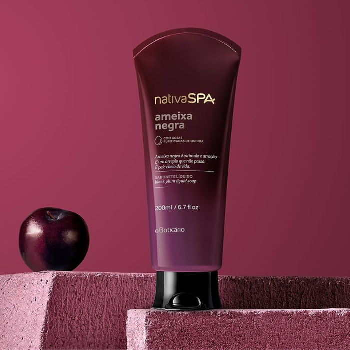 O Boticario Nativa SPA Ameixa Negra Sabonete Corporal 200ml