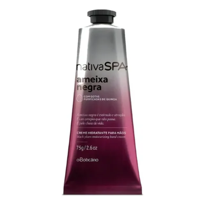 O Boticario Nativa SPA Ameixa Negra Creme p/ Maos 75g