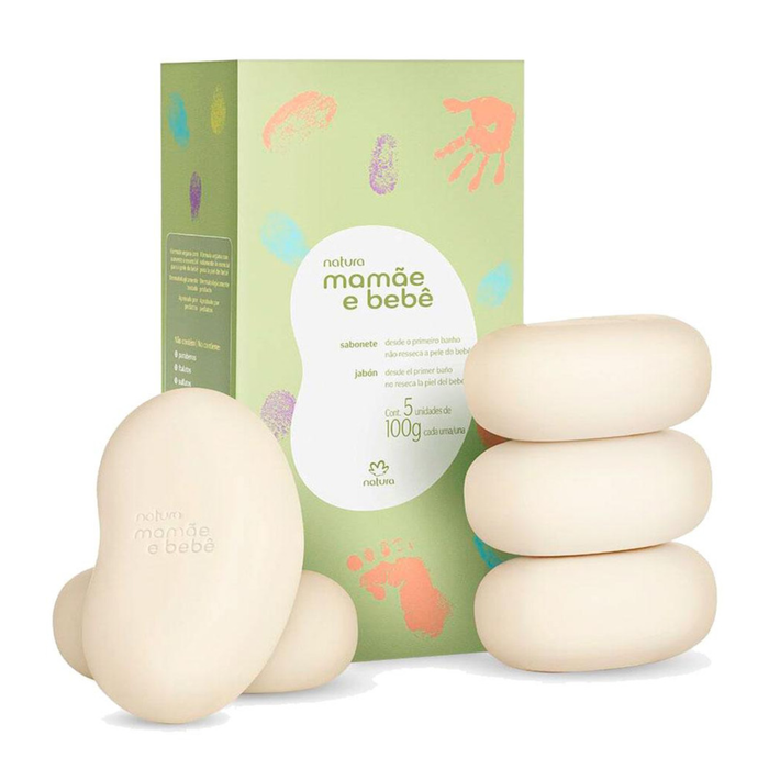 NATURA Mamae e Bebe Sabonete Barra 500g