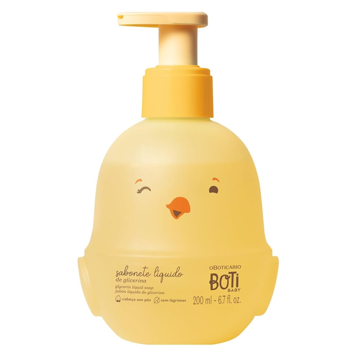 O Boticario Boti Baby Sabonete Liquido Glicerina 200ml