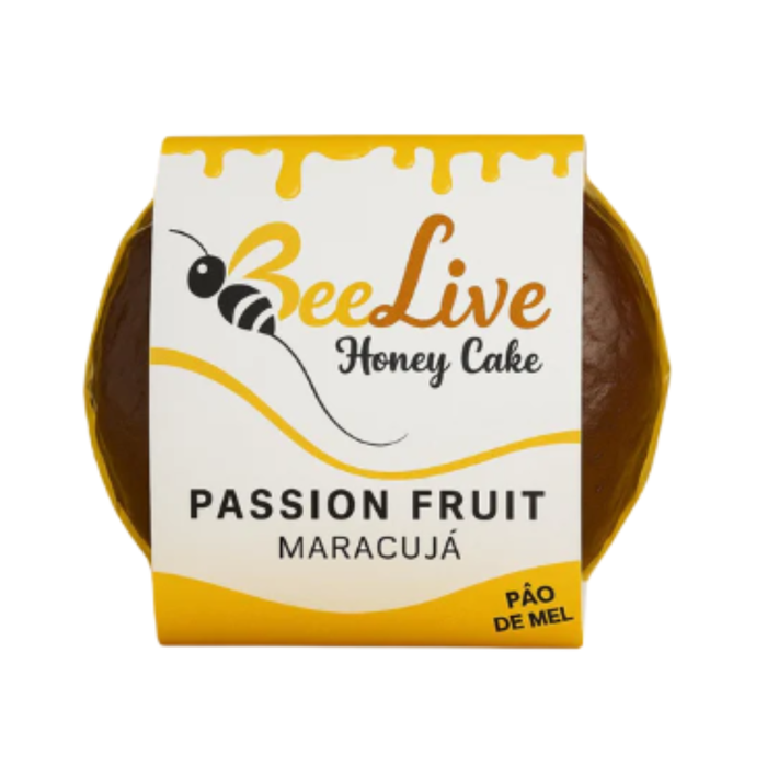 Bee Live Pao de Mel Sabor Maracuja 70g