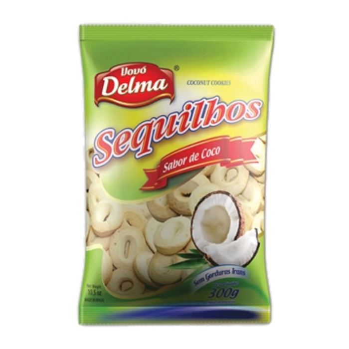 Vovo Delma Sequilhos de Coco 300g
