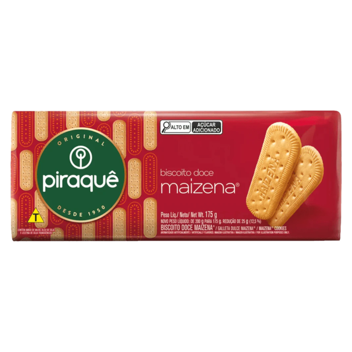 Piraque Biscoito Maizena 175G