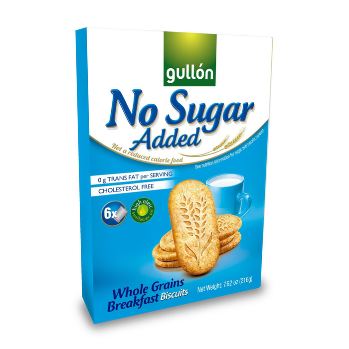Gullon Biscoito Cafe da Manha Zero Acucar 216g