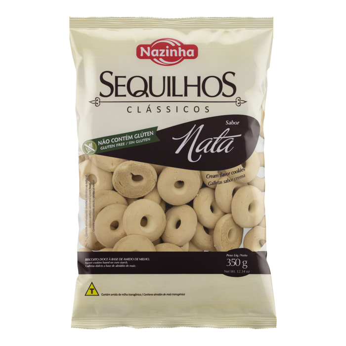 Nazinha Sequilhos de Nata 350g