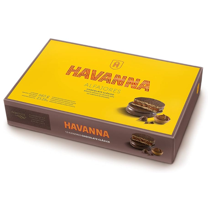 Havanna Alfajor Doce de Leite Cob Chocolate 330g