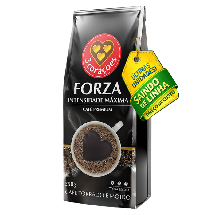 3 Corações Premium Forza Intensidade Max 250g