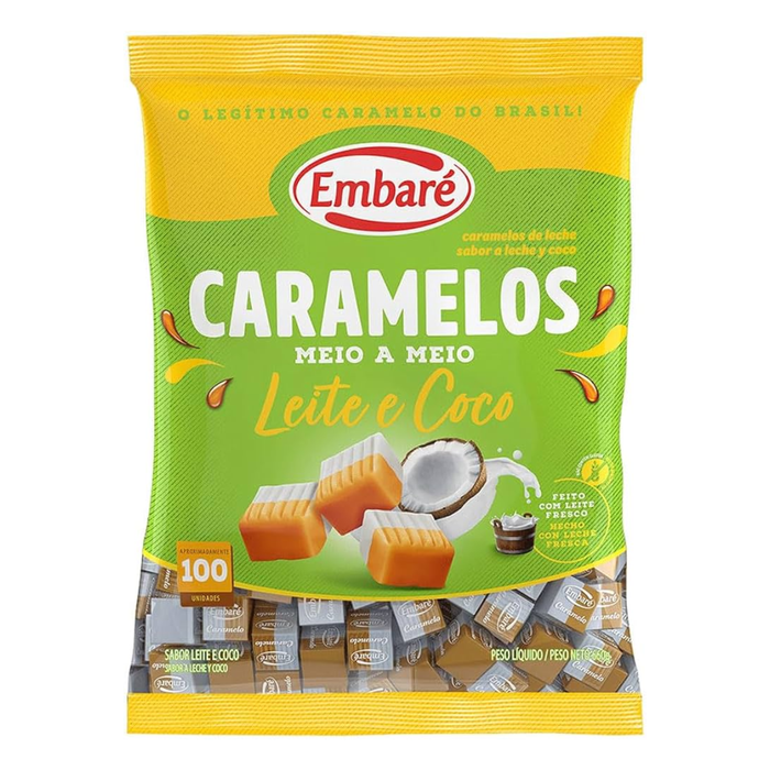 Embare Caramelo Meio a Meio Leite e Coco 660g