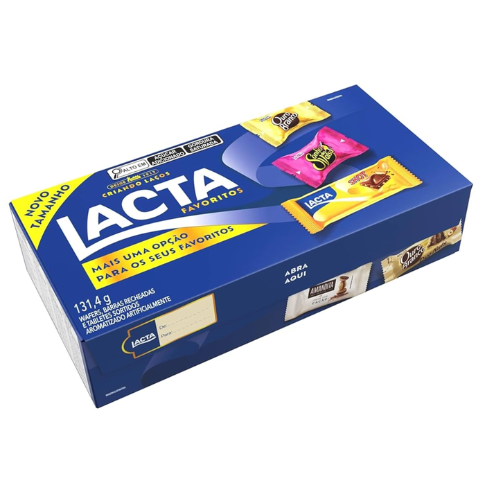 Lacta Caixa de Bombons Favoritos 131.4g