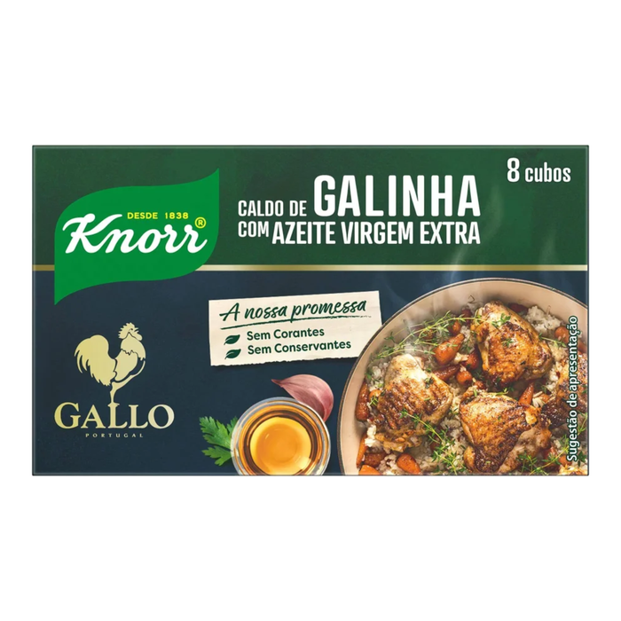 Knorr Caldo Galinha c/ Azeite Oliva 80g