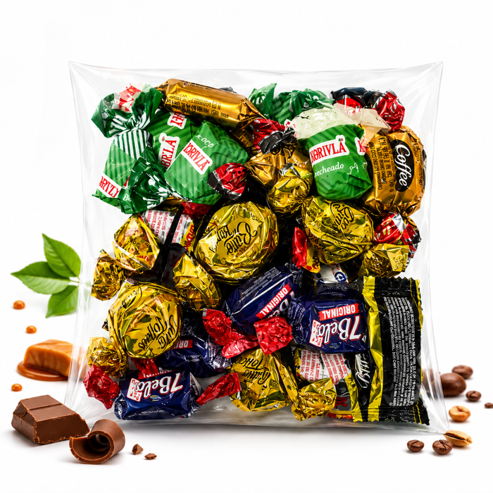 Pacote de Balas Sortidas 156g - 30 Unidades