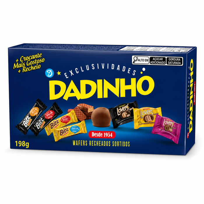 Dadinho Bombons Exclusividades 185g