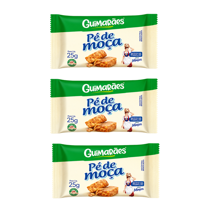 Guimarães Pé de Moça 25g - 3 Unidades