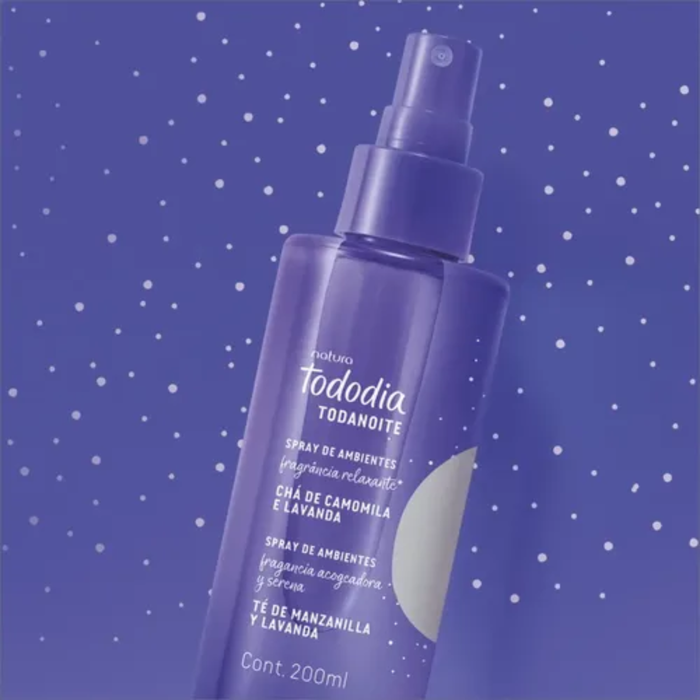 NATURA Todo Dia Spray de Ambiente Cha de Camomila e Lavanda 200ml