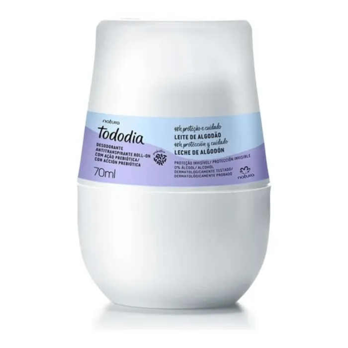 NATURA Todo Dia Algodao Desodorante Roll-On Feminino 70ml