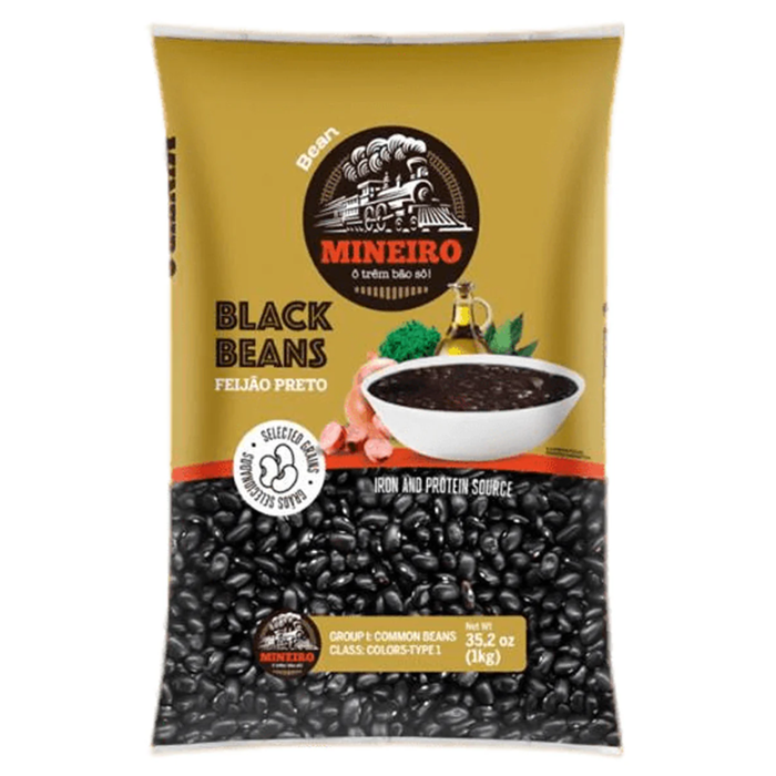 Mineiro Feijao Preto 1Kg