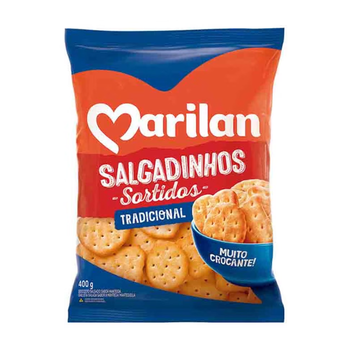 Marilan Salgadinhos Sortidos Tradicional 400g