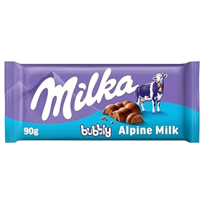 Milka Aerado Chocolate ao Leite 90g